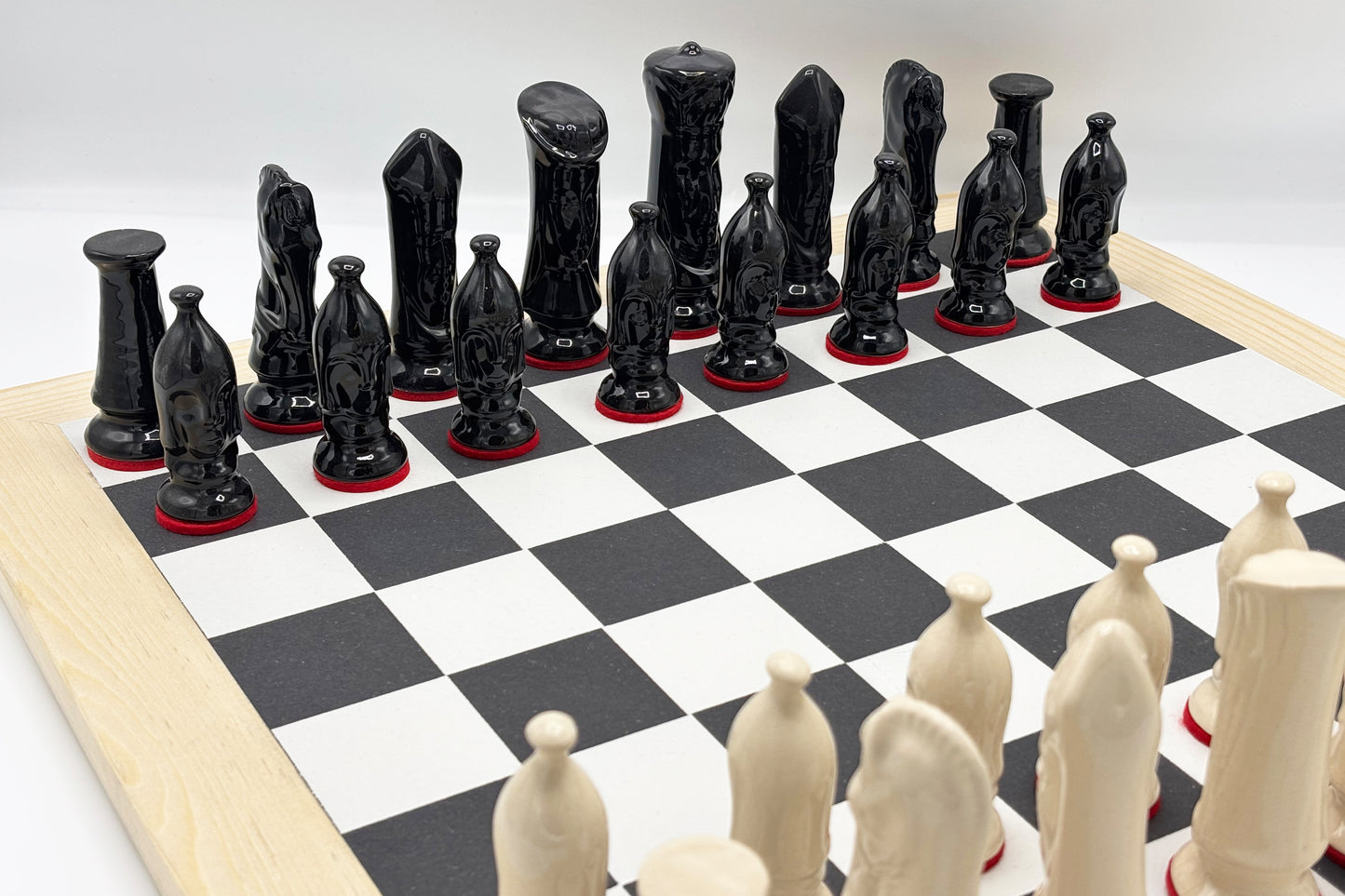 Schaakspel keramiek