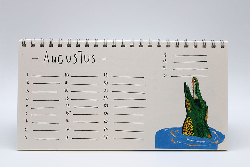 Kalender vol dieren