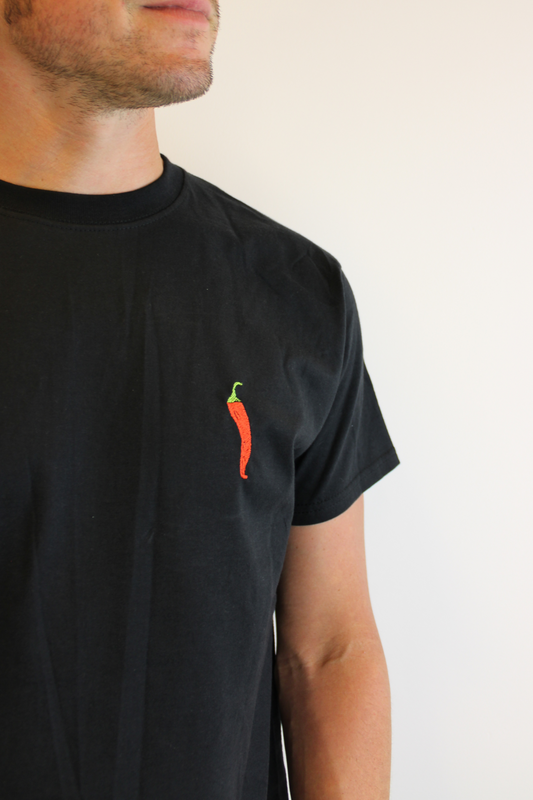 Geborduurde T-shirt Pepper