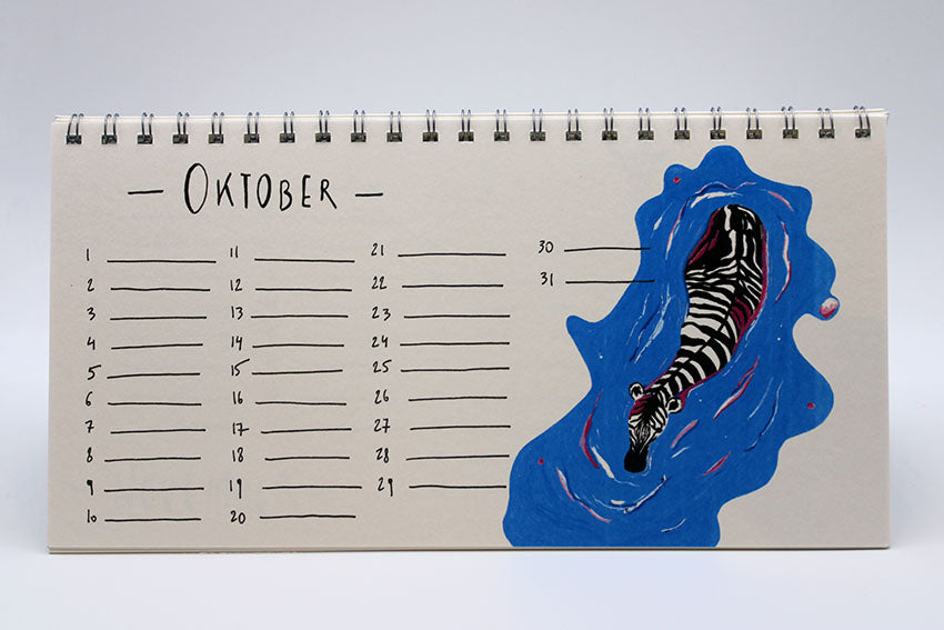 Kalender vol dieren